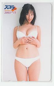 特2-a598 佐藤寛子 テレカの画像1