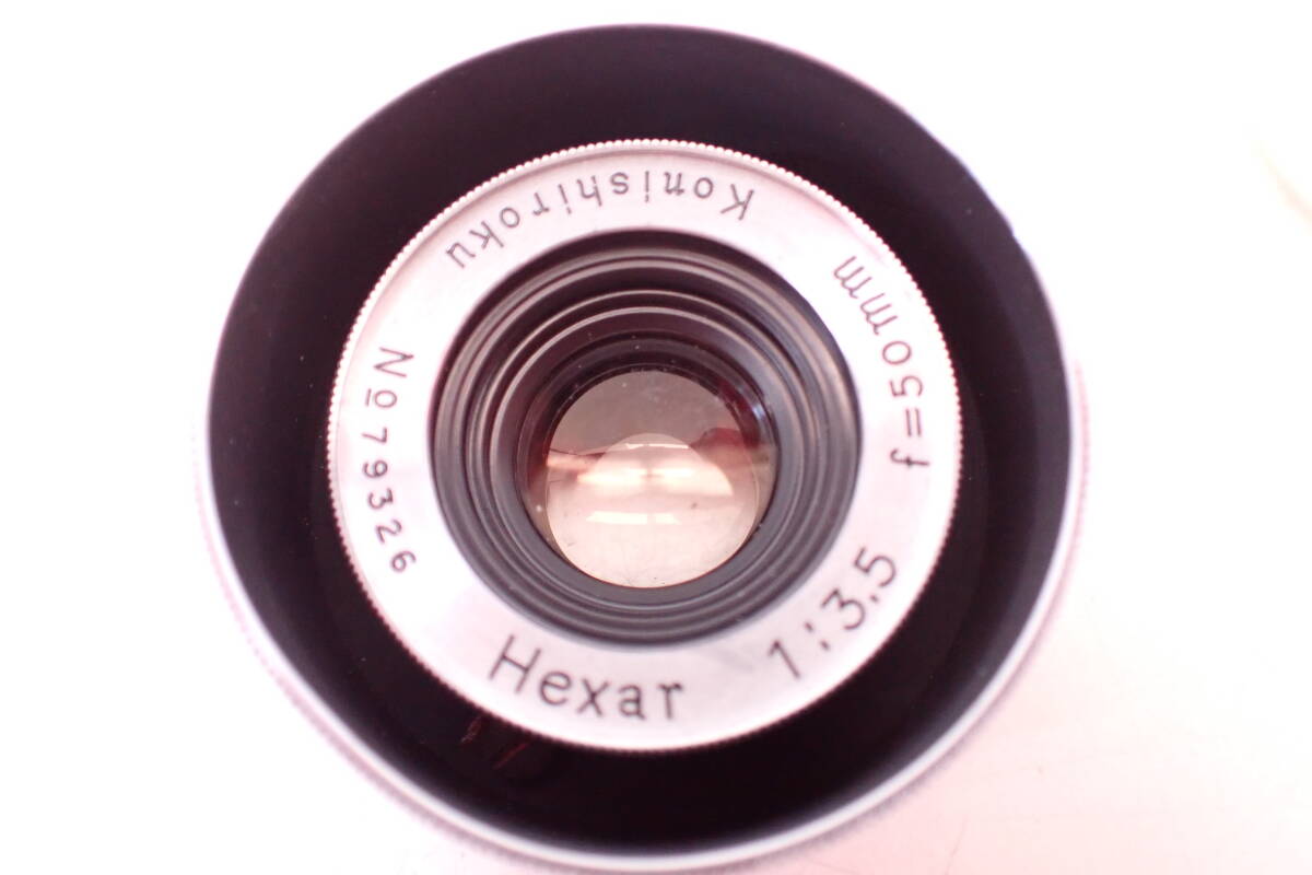 Konishiroku 小西六 レンズ Hexar 1:3.5 f=50mm 箱付き ENLARGING LENS A03057T_画像2