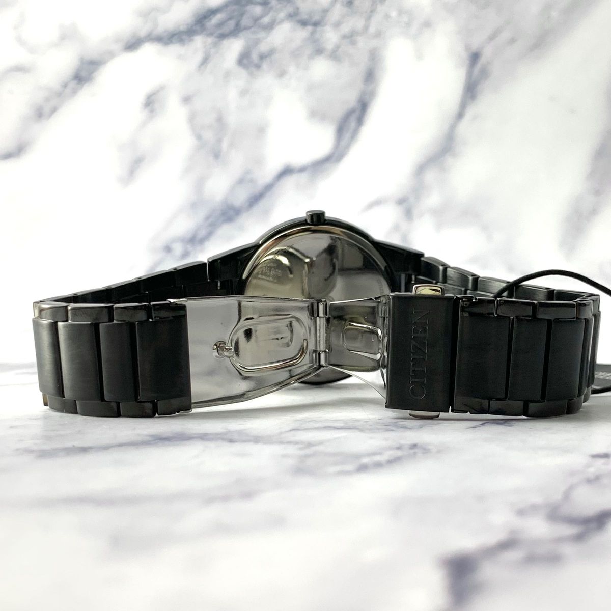 定価5.8万【新品】シチズン ソーラー エコドライブ CITIZEN ディズニー ミッキー ブラック シルバー メンズ腕時計 
