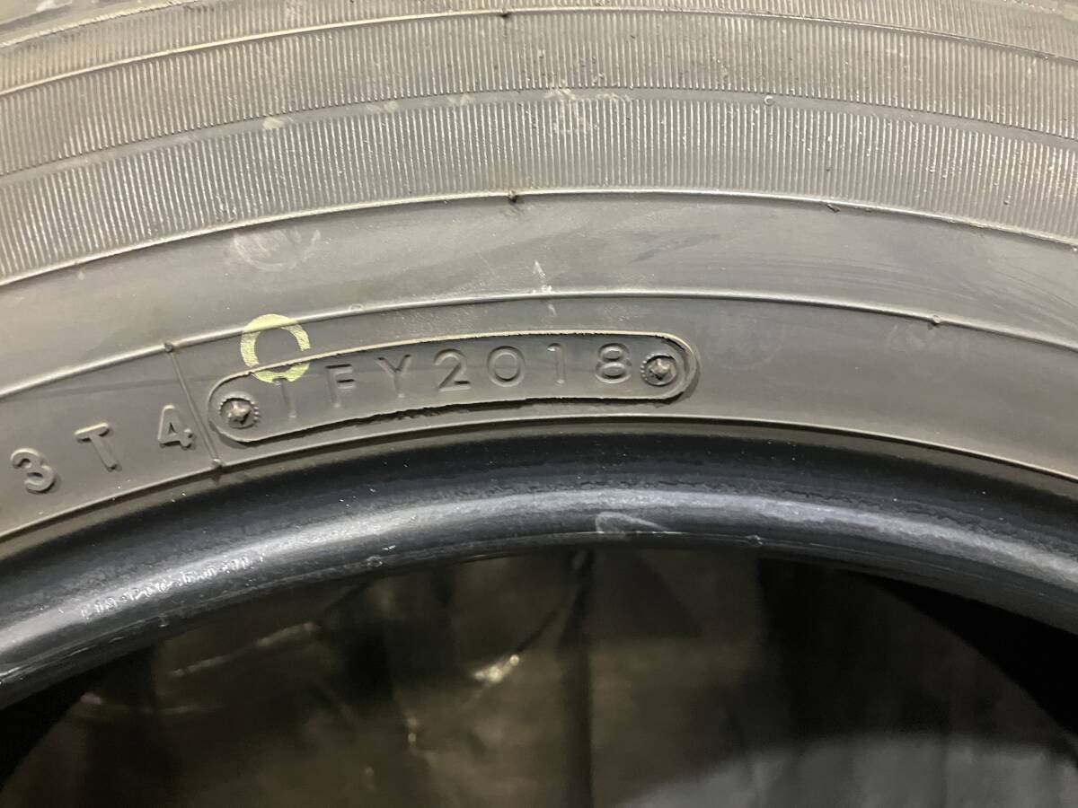 バリ溝 トーヨー 225/55R19 PROXES R46 4本セット 中古タイヤ 2018年製 225/55-19 ハリアー ヴェルファイア アルファード CX-5 など_画像8