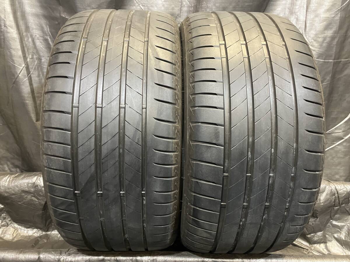 極上品 ブリヂストン 285/35R20 TURANZA T005 MO-S 2本セット 中古タイヤ バリ溝 285/35-20 R35 Sクラス M5 クアトロの画像1