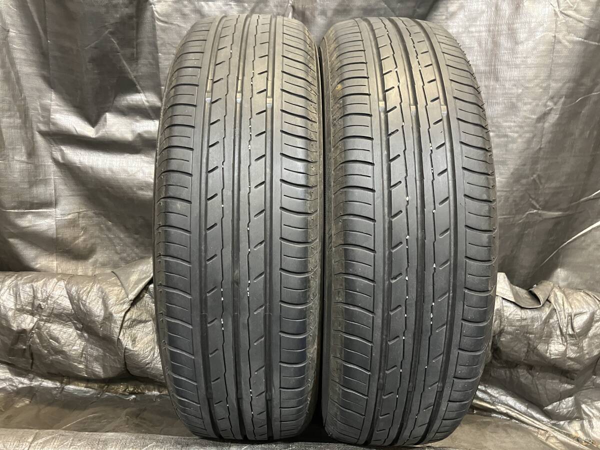 バリ溝 ヨコハマ 175/70R14 BluEarth-Es ES32 2本セット 中古タイヤ 2022年製 175/70-14 ヤリス ヴィッツ_画像1