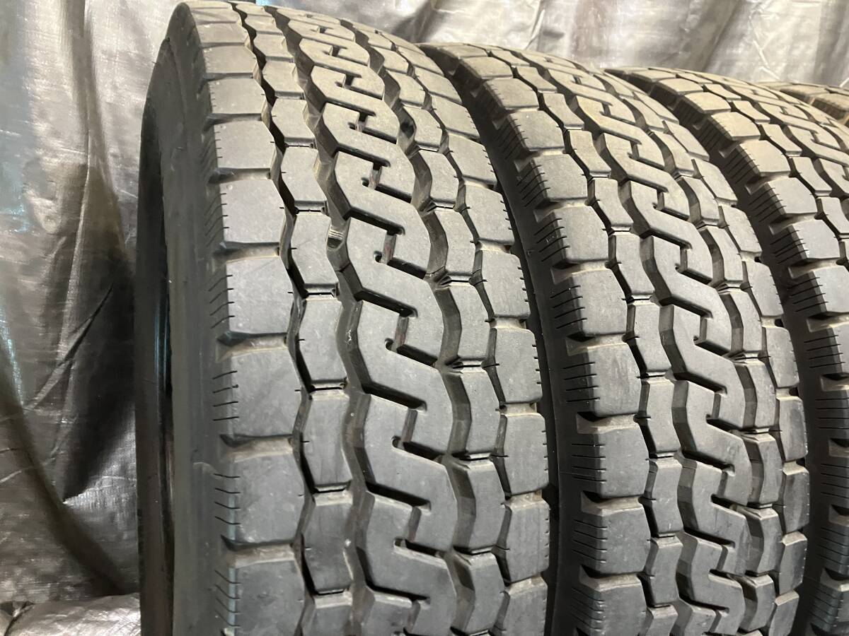 バリ溝 ブリヂストン 215/85R16 120/118L M804 6本セット ライトトラックなど 215/85-16_画像2