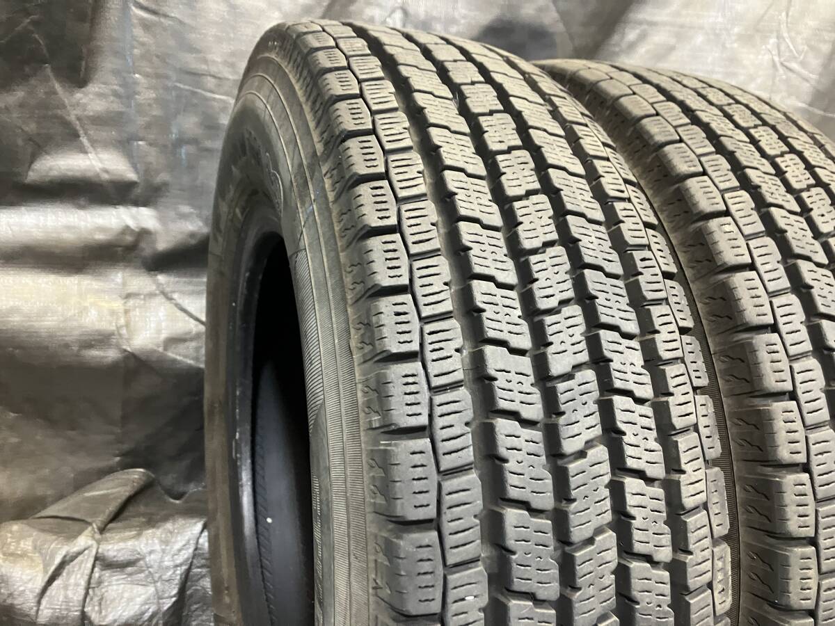 バリ溝 ヨコハマ 165/80R13 90/88N IG91 2本セット スタッドレス 中古タイヤ 2019年製 165/80-13_画像2