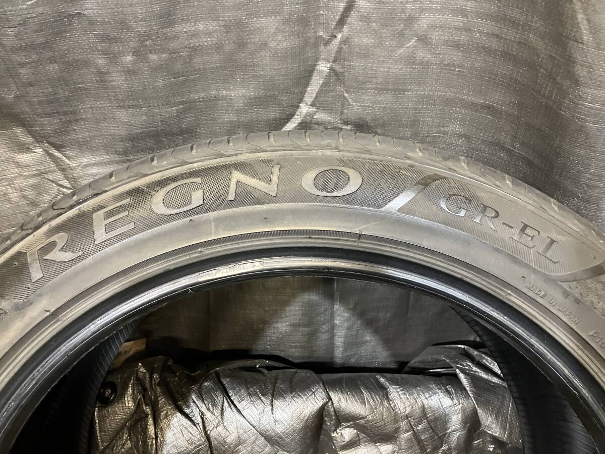 バリ溝 ブリヂストン 235/45R18 REGNO GR-EL 4本セット 中古タイヤ 2020年製 235/45-18 _画像8