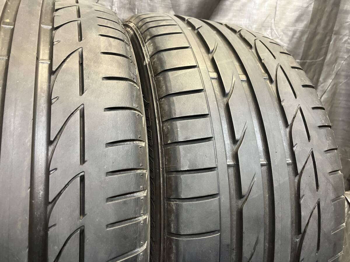 バリ溝 ブリヂストン 245/40R17 POTENZA S001☆ RFT 2本セット 中古タイヤ 程度良好 245/40-17 BMW 1シリーズ 2シリーズ などの画像3