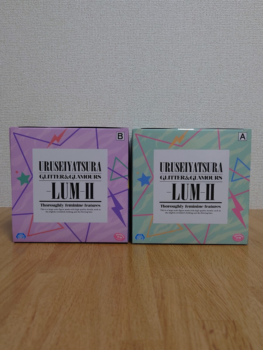  Urusei Yatsura GLITTER&GLAMOURS LUM Ⅱ Ram A цвет & B цвет фигурка все 2 вида комплект Ram Chan 