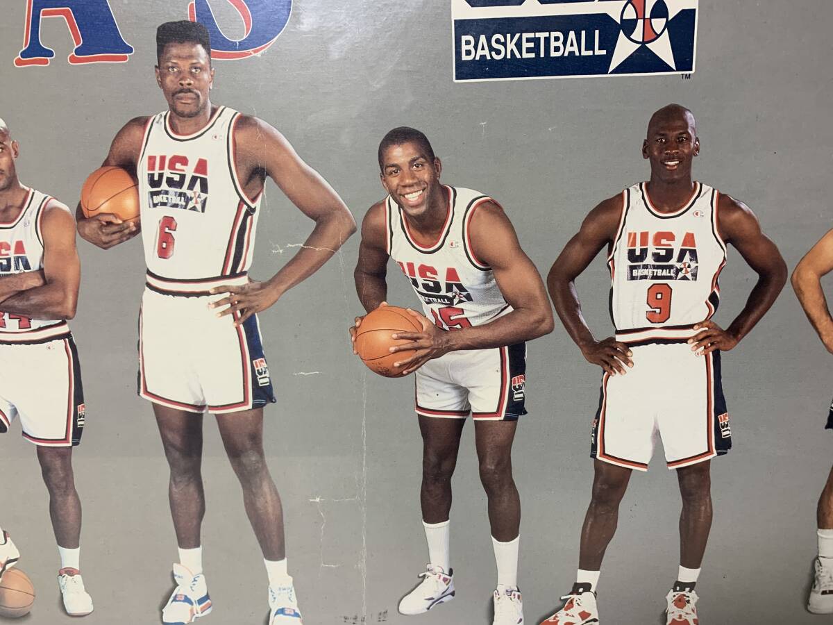  постер panel USA BASKETBALL GREATESTTEAM EVER 1992 Michael * Jordan / Magic * Johnson / Patrick * You крыло etc STARLINE