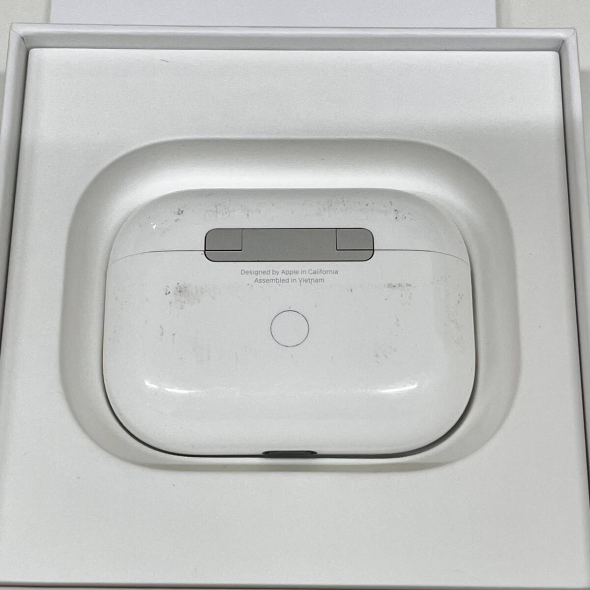 【C-22388】Air PodsPro MLWK3J/A 通電確認済み アップル イヤホン 中古 箱付き_画像7