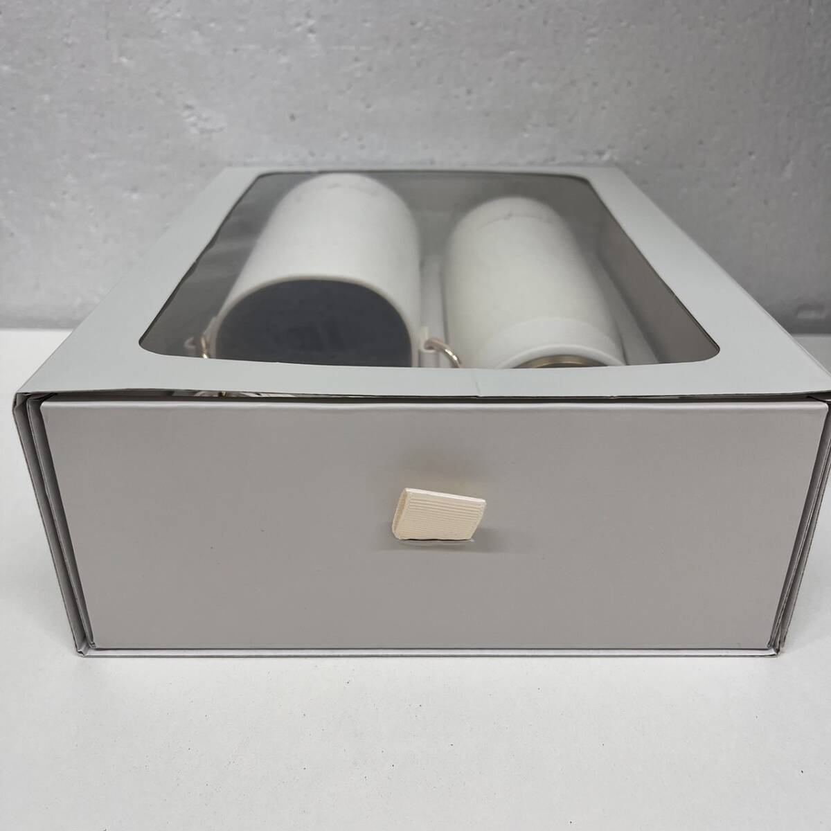 【C-23961】【未使用品】 Francfranc フランフラン タンブラー セット ホワイト レディース 水筒 ギフト プレゼント BOXの画像4