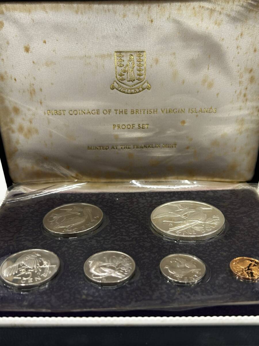 【TJ-3449】プルーフ貨幣セット アイスランド 1973年 コイン 外国記念硬貨 銀貨 ケース付き 外国貨幣 コレクションの画像2