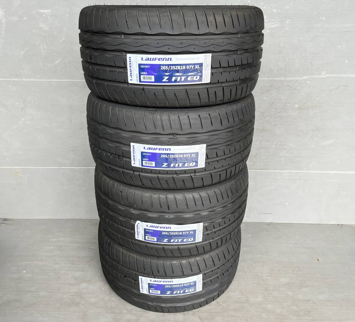 新品4本 送料込￥33920 2021年製 ラウフェン Laufeen Z FIT EQ LK03 265/35ZR18 97Y XL Hankook ハンコック _画像1