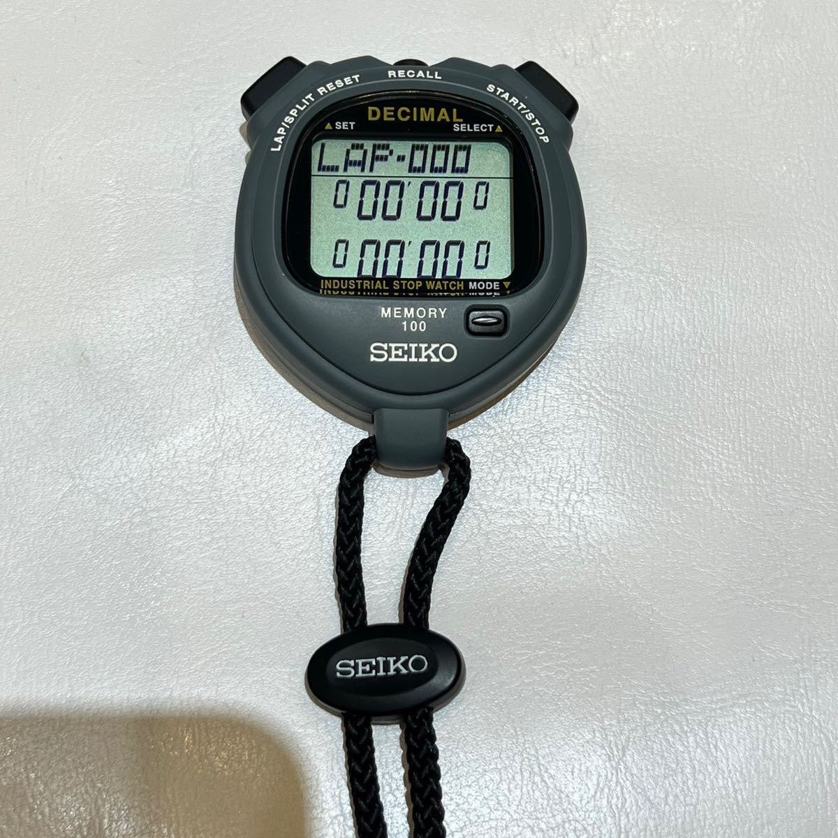 [ быстрое решение ] прекрасный товар батарейка заменена SEIKO Seiko секундомер Seiko секундомер часы s05a-4000 decimal водонепроницаемый bar5
