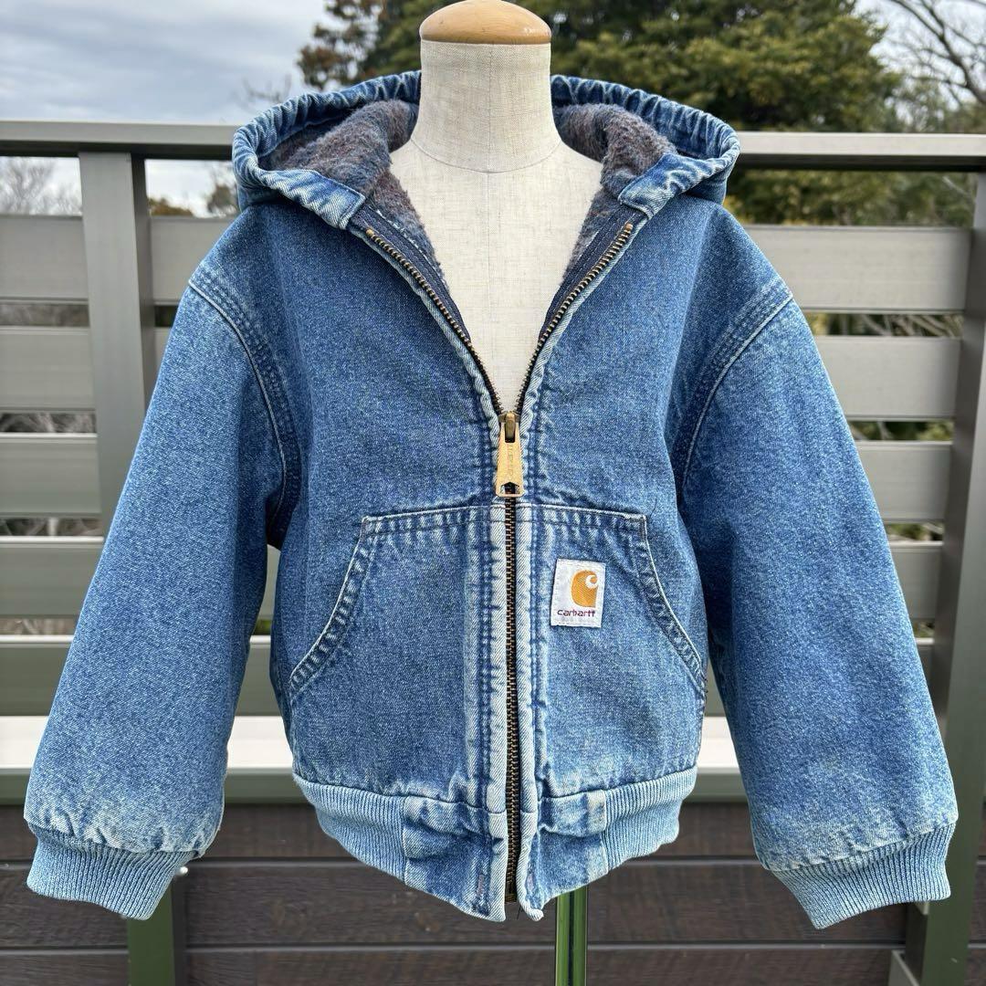 キッズ USA製 carhartt カーハート デニム アクティブ キッズ USA製 carhartt カーハート デニム アクティブ