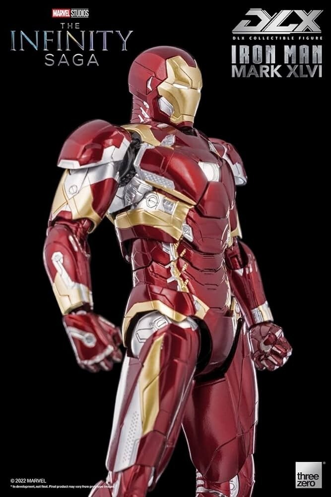 Marvel Studios The Infinity Saga DLX Iron Man Mark 46 DLX アイアンマン マーク46 1/12スケール