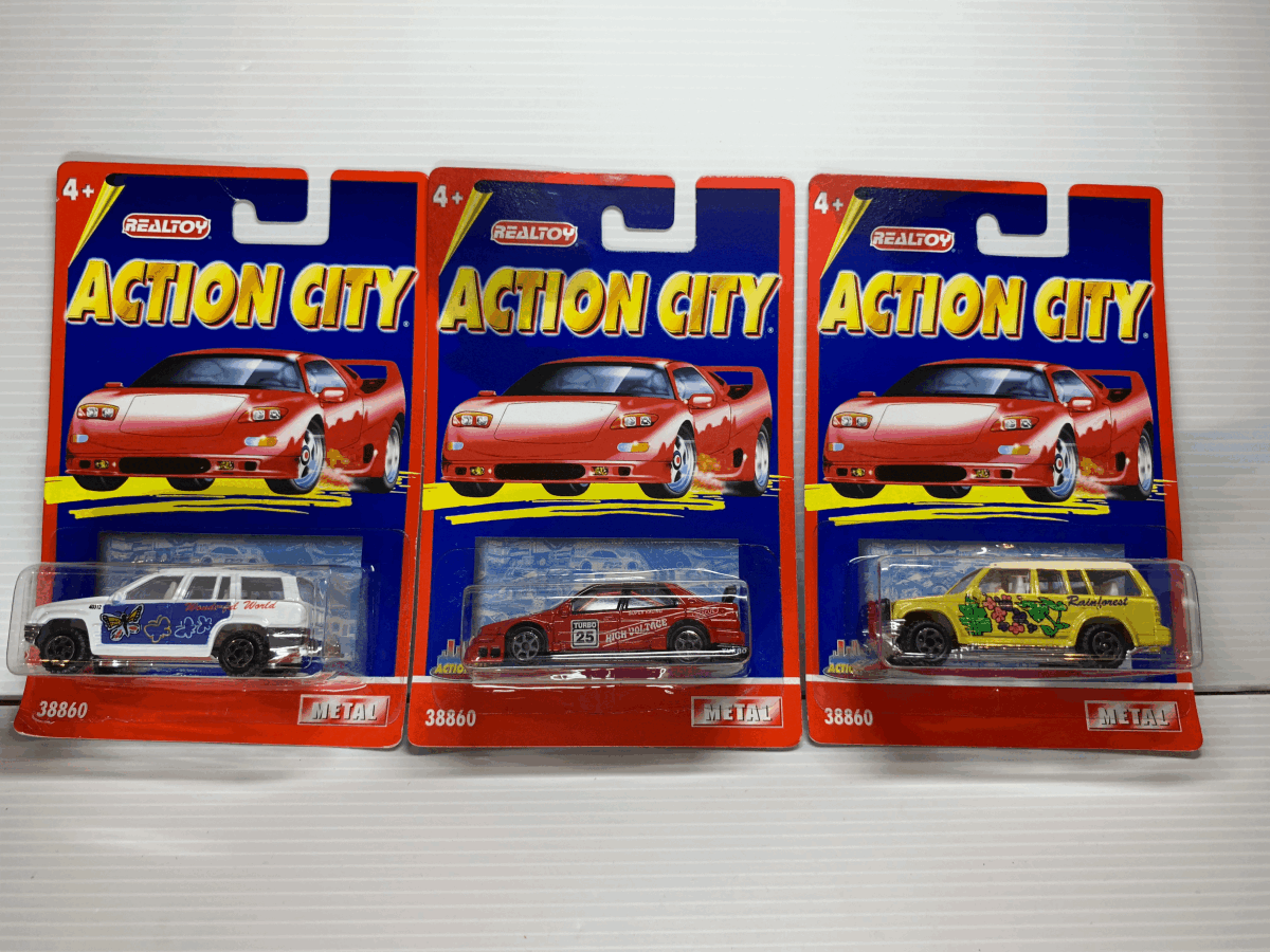 REAL TOY ACTION CITY リアルトイ アクションシティ 8台セット (20) _画像4