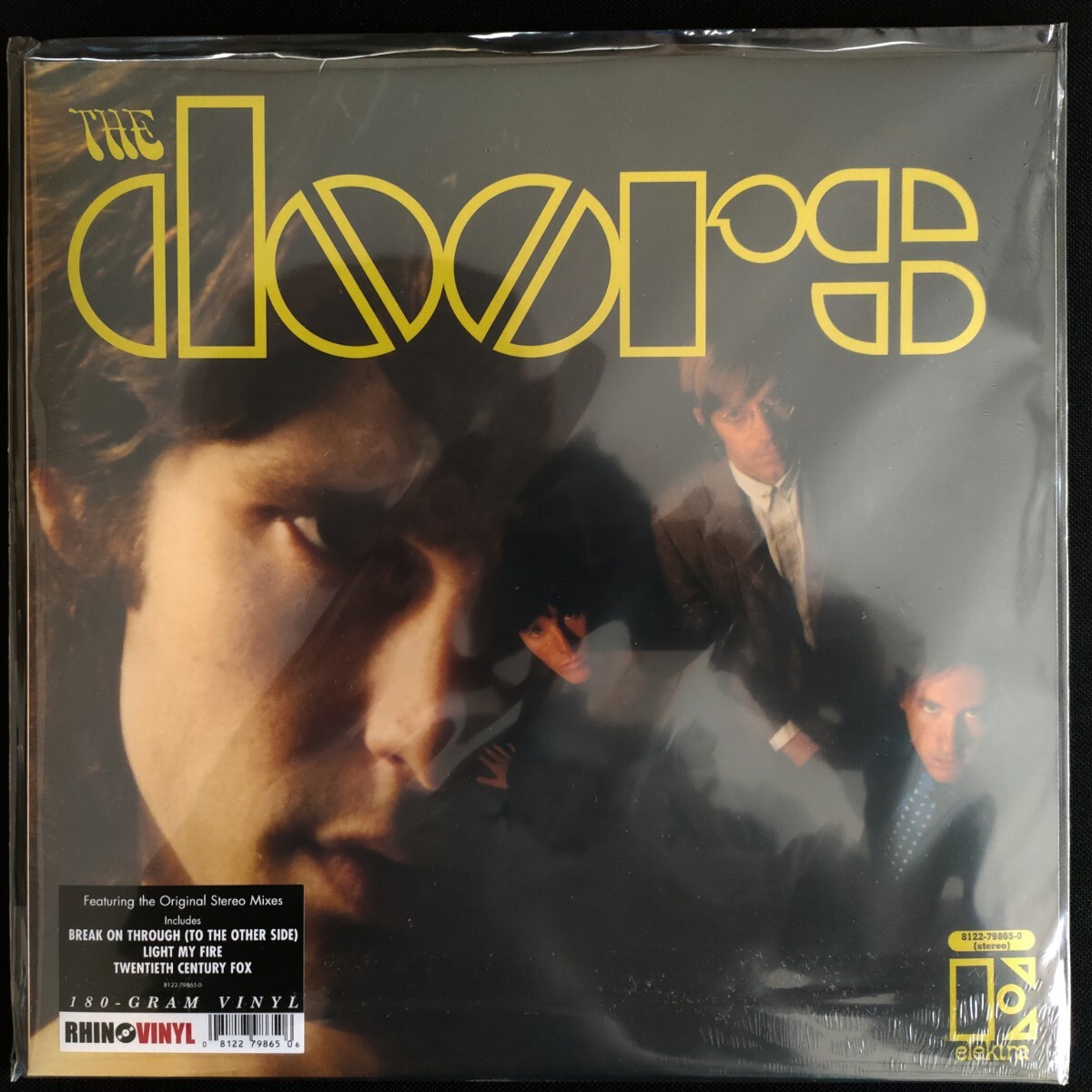 新品未開封 LPレコード名盤1st ザ・ドアーズ The Doors 180g重量盤Jim Morrison ハートに火をつけて Light My Fire Break On Through_画像1