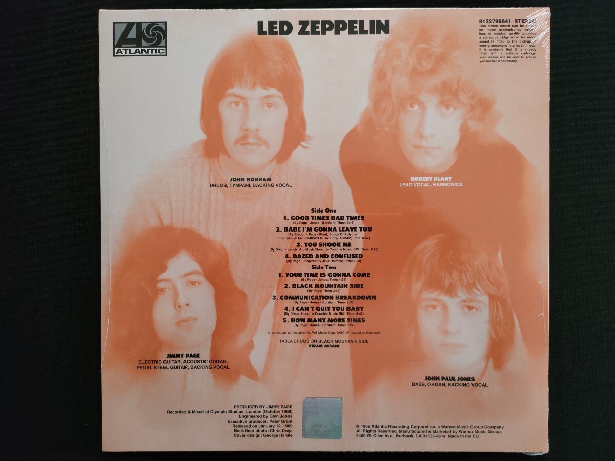 新品未開封LPレコード 名盤 Led Zeppelin レッド・ツェッペリン1stアルバム リマスター高音質180gアナログ重量盤_画像3