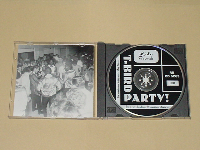 50'S ROCK,SOUL：T-BIRD PARTY! - A SWANGIN' SLEW O' GREASY R&B - 1957-61(美品,CRYPT RECORDS,SATCH ARNOLD,QUARTER NOTES,DAVEY JONES)_画像3