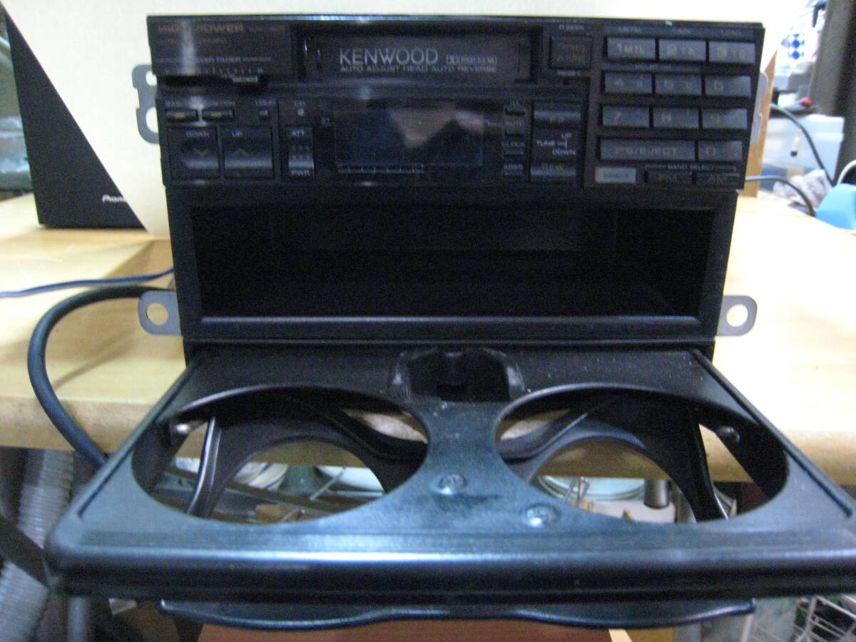 中古品・ジャンク品・KENWOOD・ケンウッド・カセットデッキ・カーステレオ・KRC-808_画像5