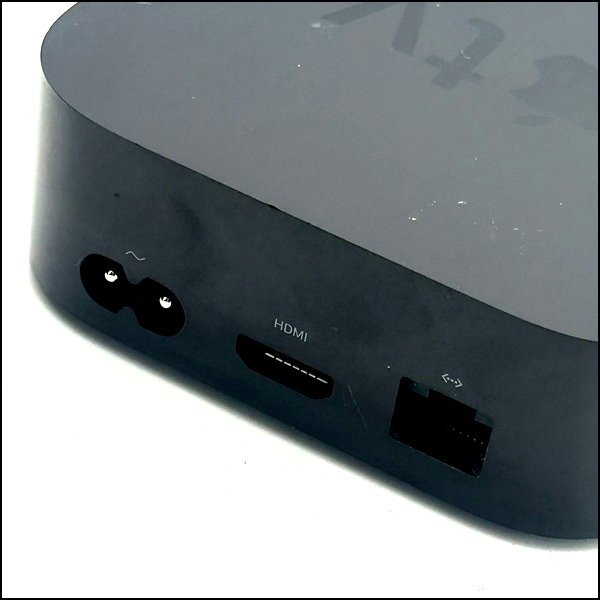 TS Apple/アップル Apple TV 4K 32GB A1842 MQD22J/A 本体初期化済み リモコン・電源コード付_画像2