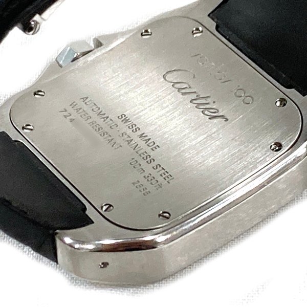 Cartier/カルティエ サントス100 LM 腕時計 W20073X8 新品研磨済_画像5