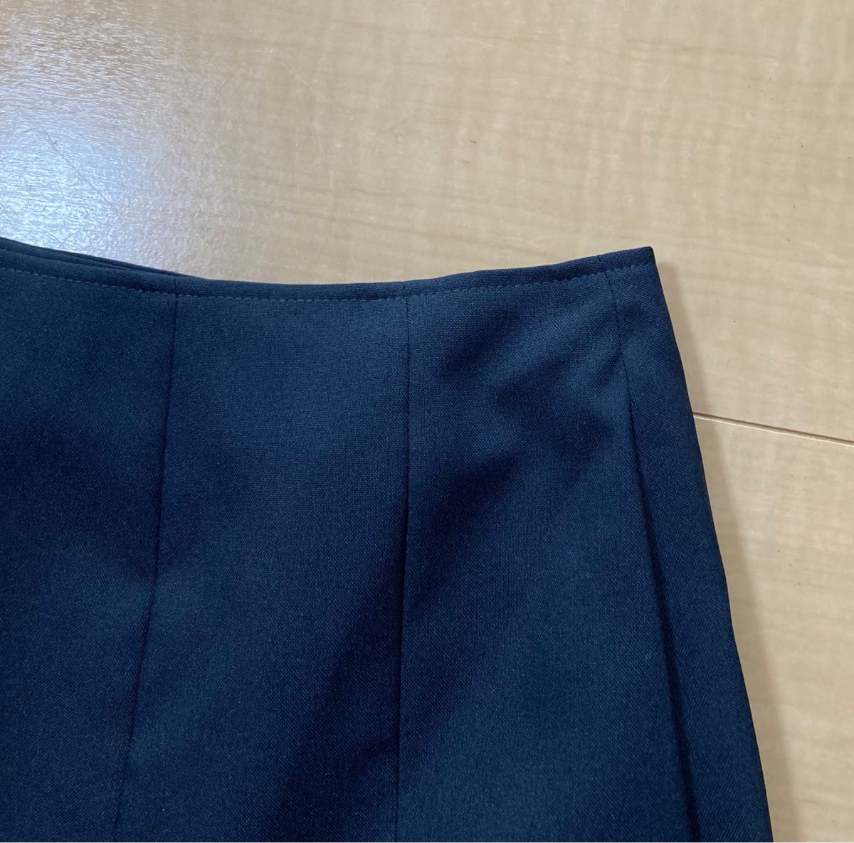 リクルート オフィス スカートスーツ セットアップ    サイズ11  薄手 春夏用  紺色