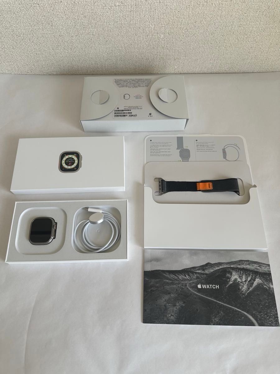 Apple Watch Ultra GPS＋Cellularモデル 49mmチタニウムケース