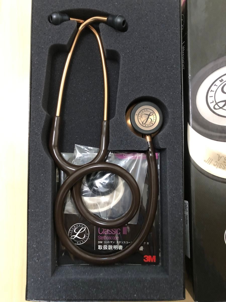 リットマン 聴診器 クラシック3 チョコレート5809 3M Littmann Classic III