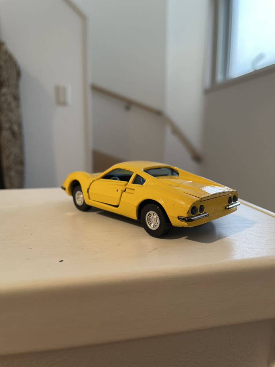 ■格安スタート！当時物 SAKURA FERRARI DINO サクラ フェラーリ ディーノ 246GT　スーパーカーシリーズ 1/43 日本製 ミニカー_画像6