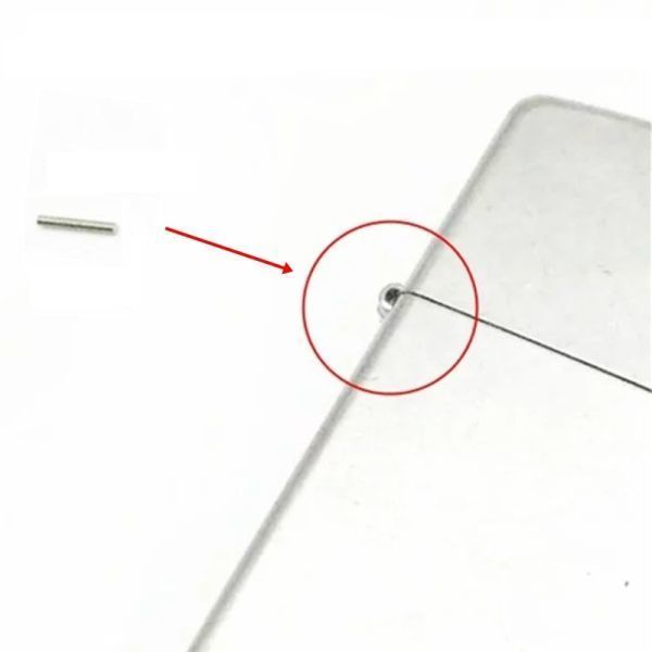 ZIPPO ...  нержавеющая сталь   шарнир    pin    ось   длина 8mm  диаметр 1.2mm  3 штуки   ремонт  для замены  Z140！ доставка бесплатно ！