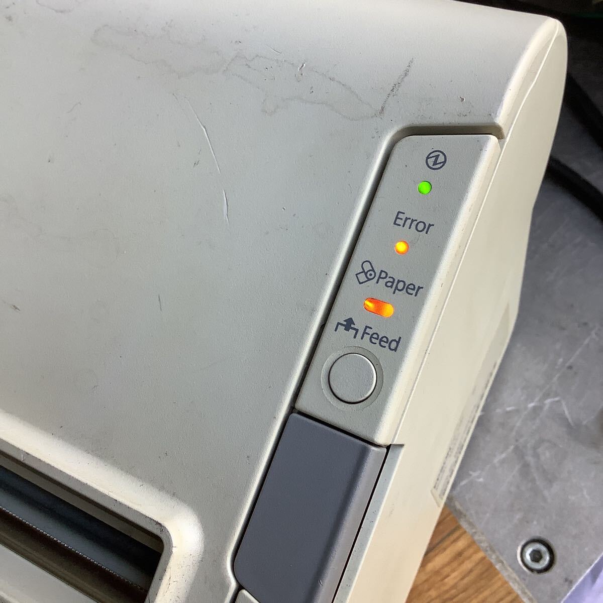 EPSON プリンタ 産業用TMーT88V モデル）M244 A中古品一般的な通電まで済みです。外し後は動作未確認です。現状渡し品です。_画像6