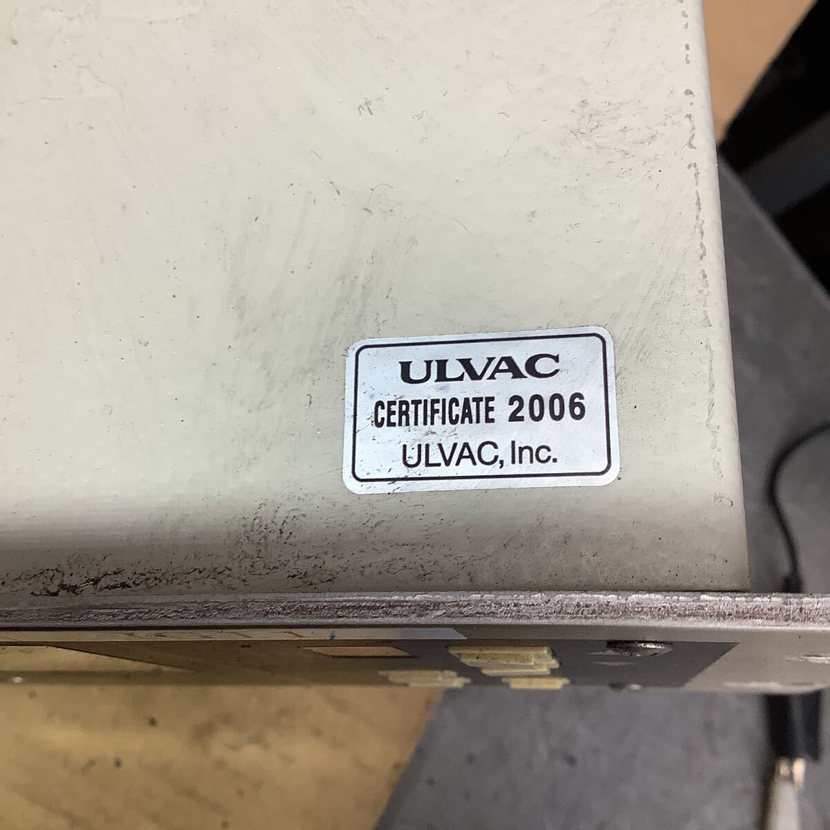 ULVACアルパック電離真空計『GIーTL3』2006年製中古品一般的な通電まで済みです。キャビネットから外し後動作未確認現状渡し品です。_画像4