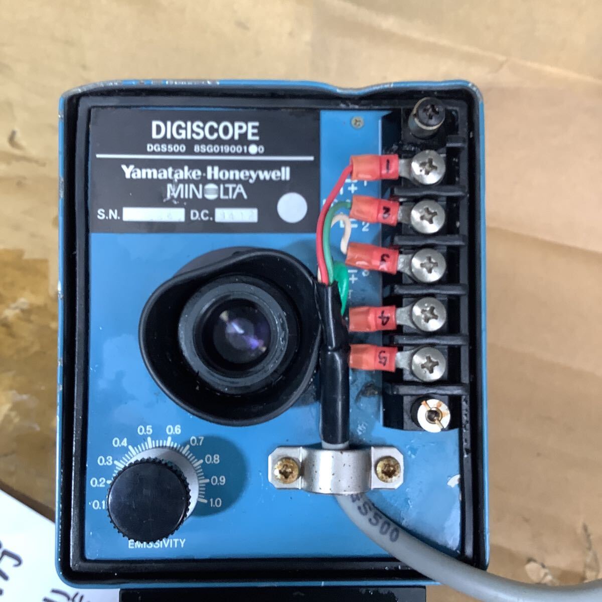 DIGISCOPEデジスコープ　(MINLTAミノルタ)DGS500 中古品一般的な通電まで済みです。現状渡し品です。_画像3