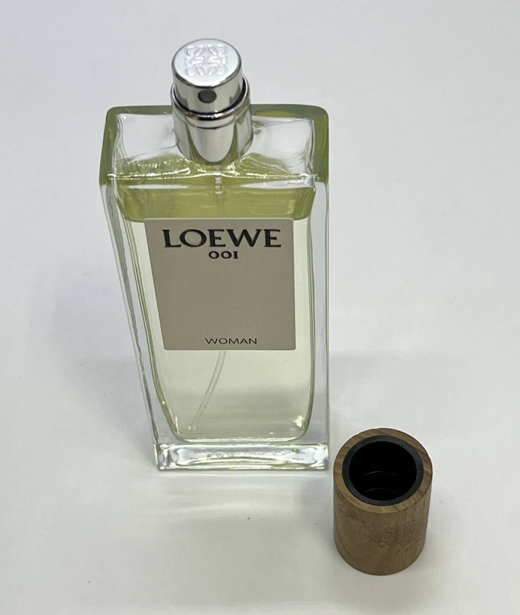 【DHS2548AT】LOEWE WOMAN Eau de Parfum 50ml 残量約9割 ロエベ 001 ウーマン オードゥパルファン 香水 フレグランス_画像6