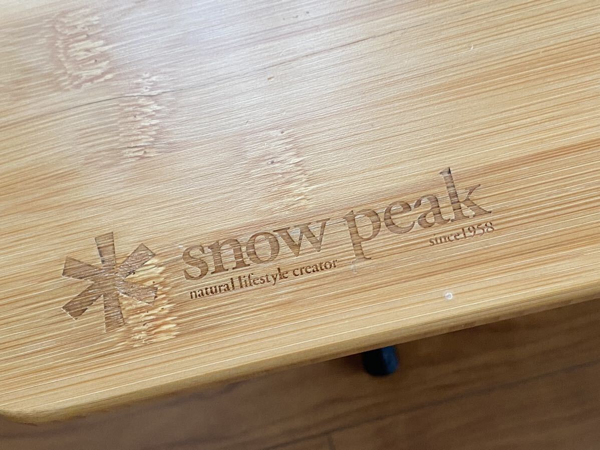 スノーピーク テーブル snow peak キャンプ アウトドア snowpeak ワンアクション テーブル ロー LV-100TR_画像2