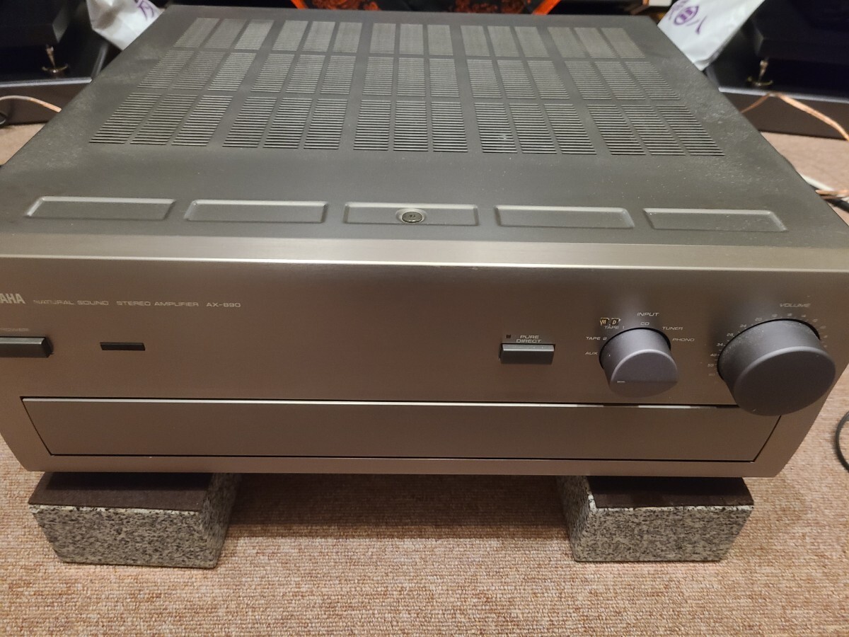 プリメインアンプ YAMAHA AX890【ジャンク品】_画像1