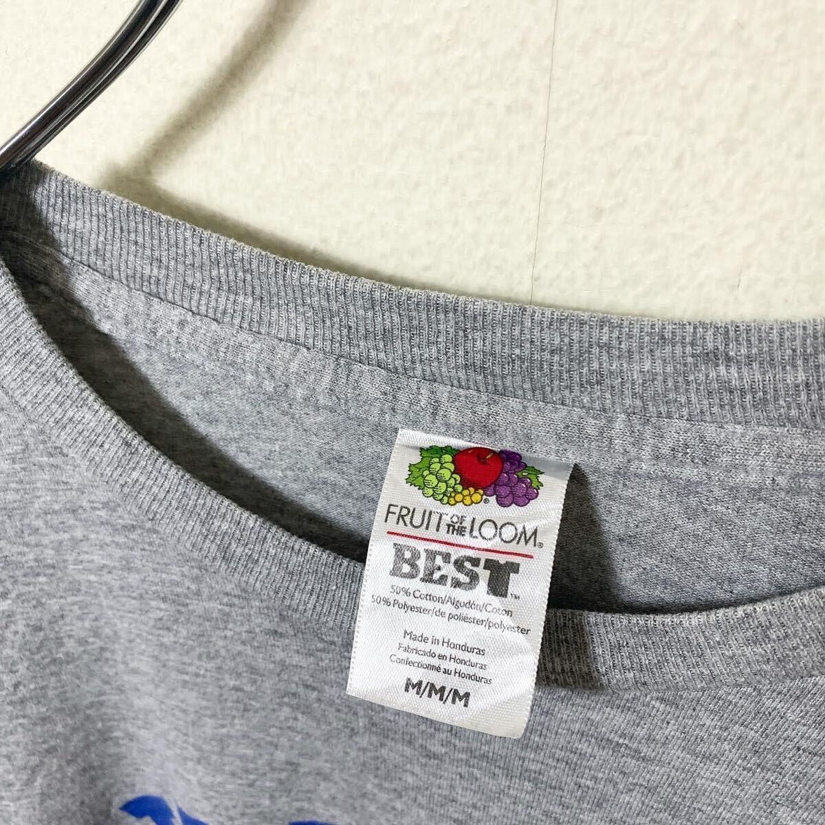 FRUIT OF THE LOOM プリント　長袖　Tシャツ　ロンT 古着_画像4