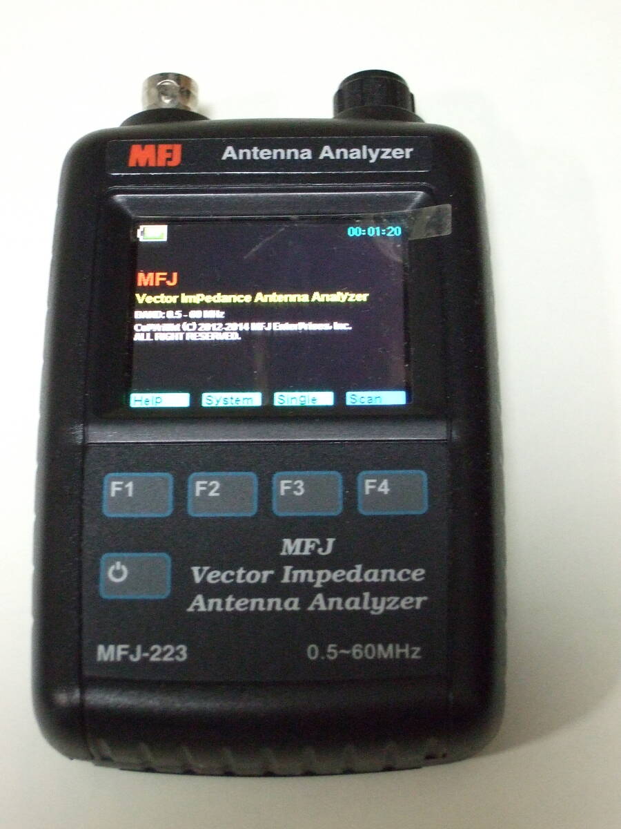 MFJ-223 ポケットサイズVNAアンテナアナライザーの画像4