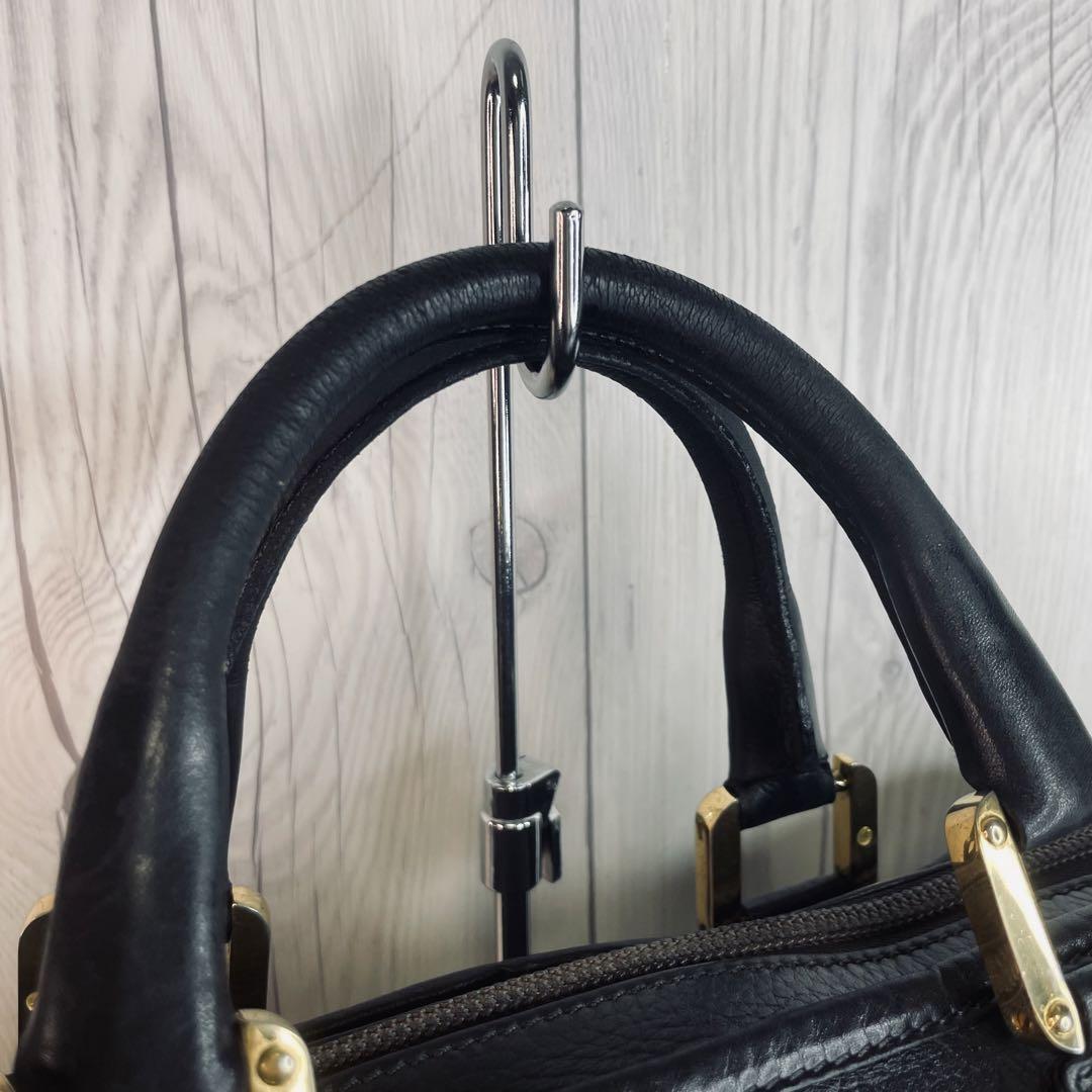 美品 LOEWE ロエベ アナグラム ボストンバッグ アマソナ レザー 美品 LOEWE ロエベ アナグラム ボストンバッグ アマソナ レザー