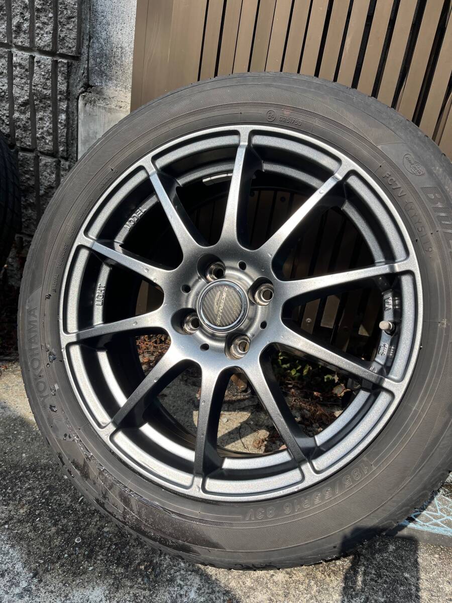 ☆　美品　タイヤセット　シュナイダースタッグ　185/55R16_画像2