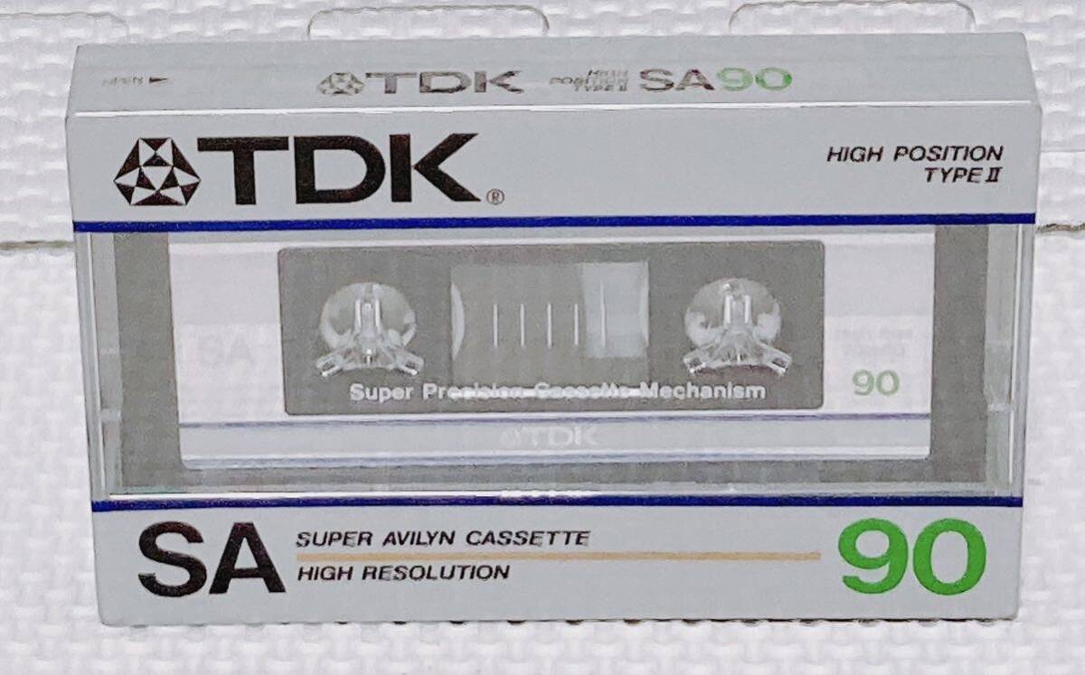 【未開封 希少 5本セット】TDK カセットテープ ハイポジション SA90 TYPEⅡ POSITION SUPER AVILYN CASSETTE_画像7