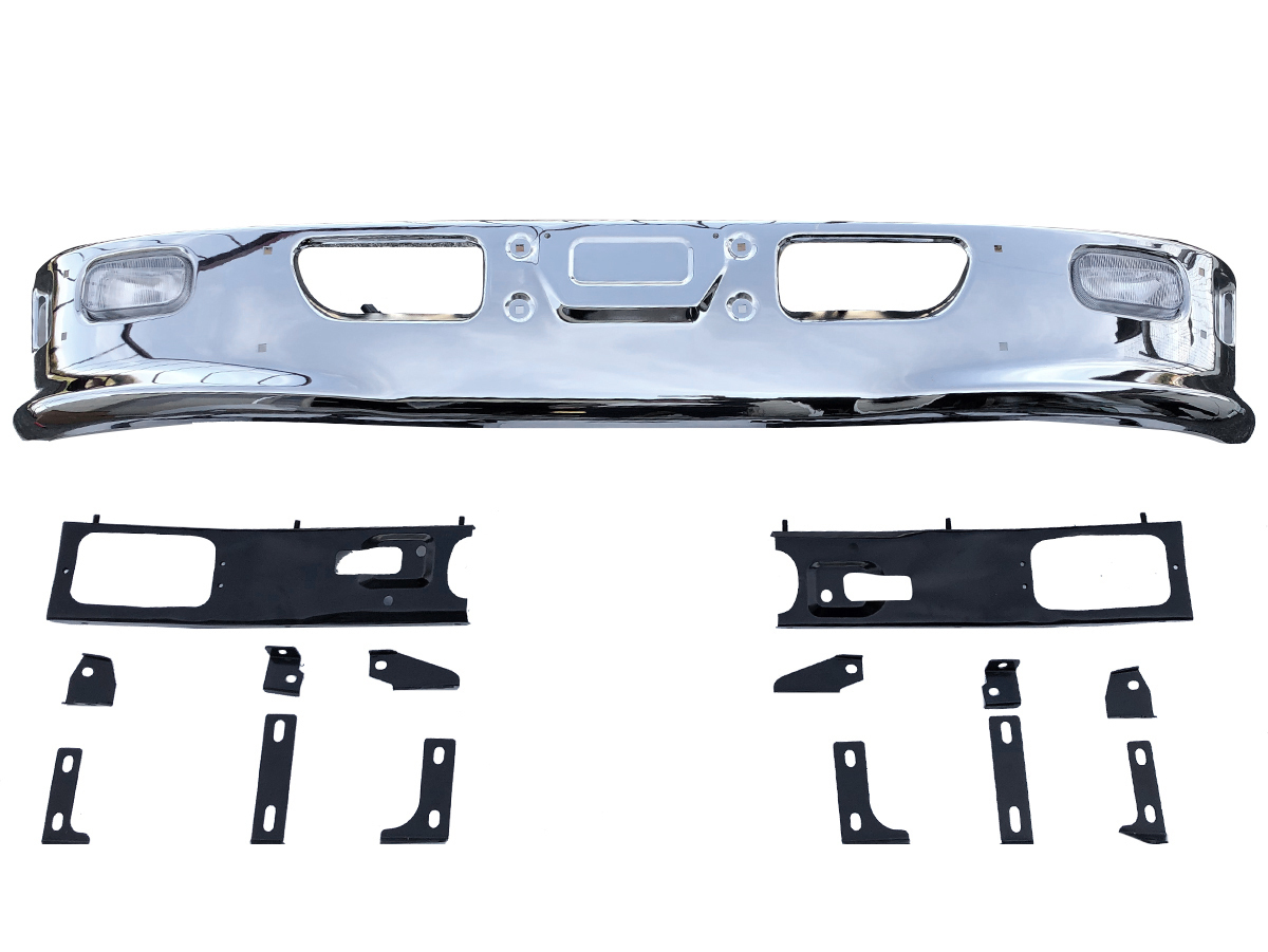  Mitsubishi Fuso NEW Canter plating front bumper front / after deco truck new Canter - M0333S JP-BP-CANTER-BP+JP-BP-CANTER-P+JP-T302-1LR