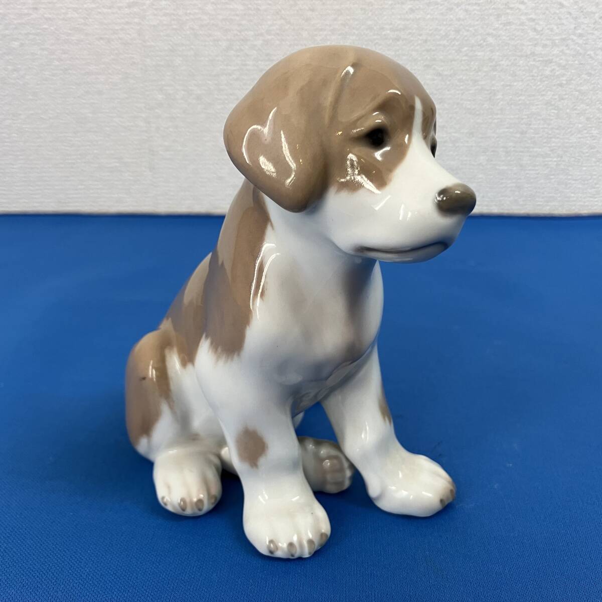 ROYAL COPENHAGEN ロイヤルコペンハーゲン フィギュリン セントバーナード 犬 陶器 置物 _画像2