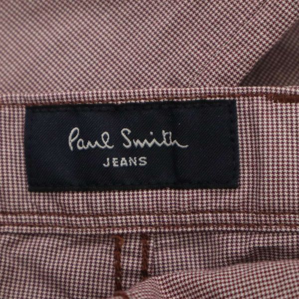 Paul Smith JEANS ポールスミス ジーンズ 通年 千鳥柄★ ストレッチ ワーク パンツ Sz.XXL　メンズ 大きいサイズ　C4B01171_3#R_画像8