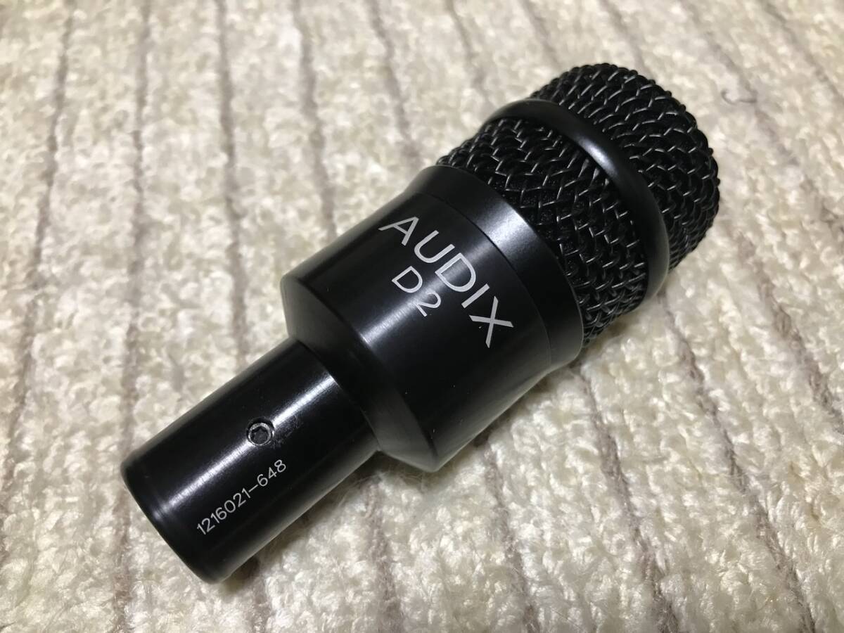 タムマイクの王様！AUDIX D2 ダイナミックマイク 状態良好です♪_画像2