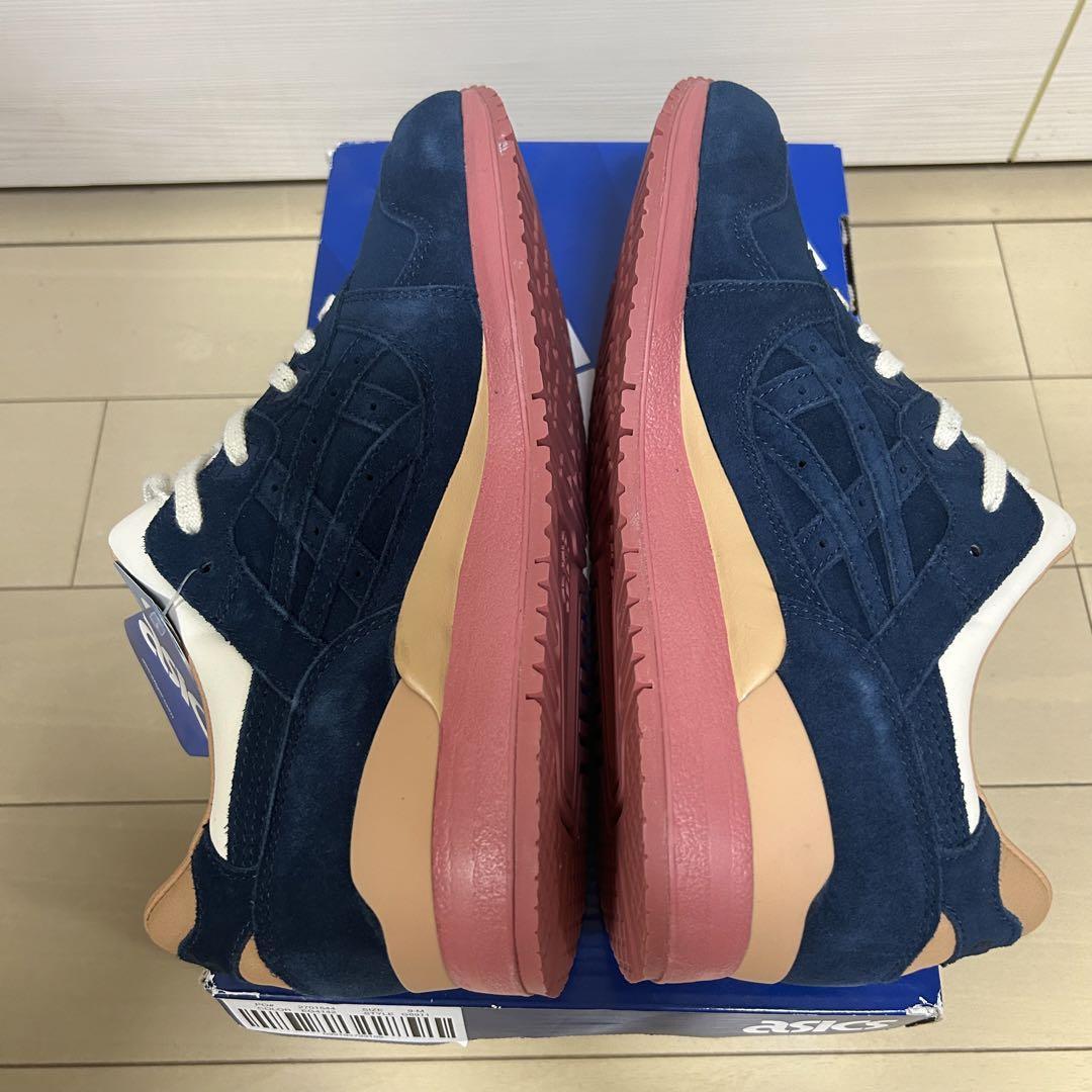 新品 27.0 US9 PACKER SHOES J.CREW ASICS TIGER GEL LYTE 3 NAVY BUCK_画像5