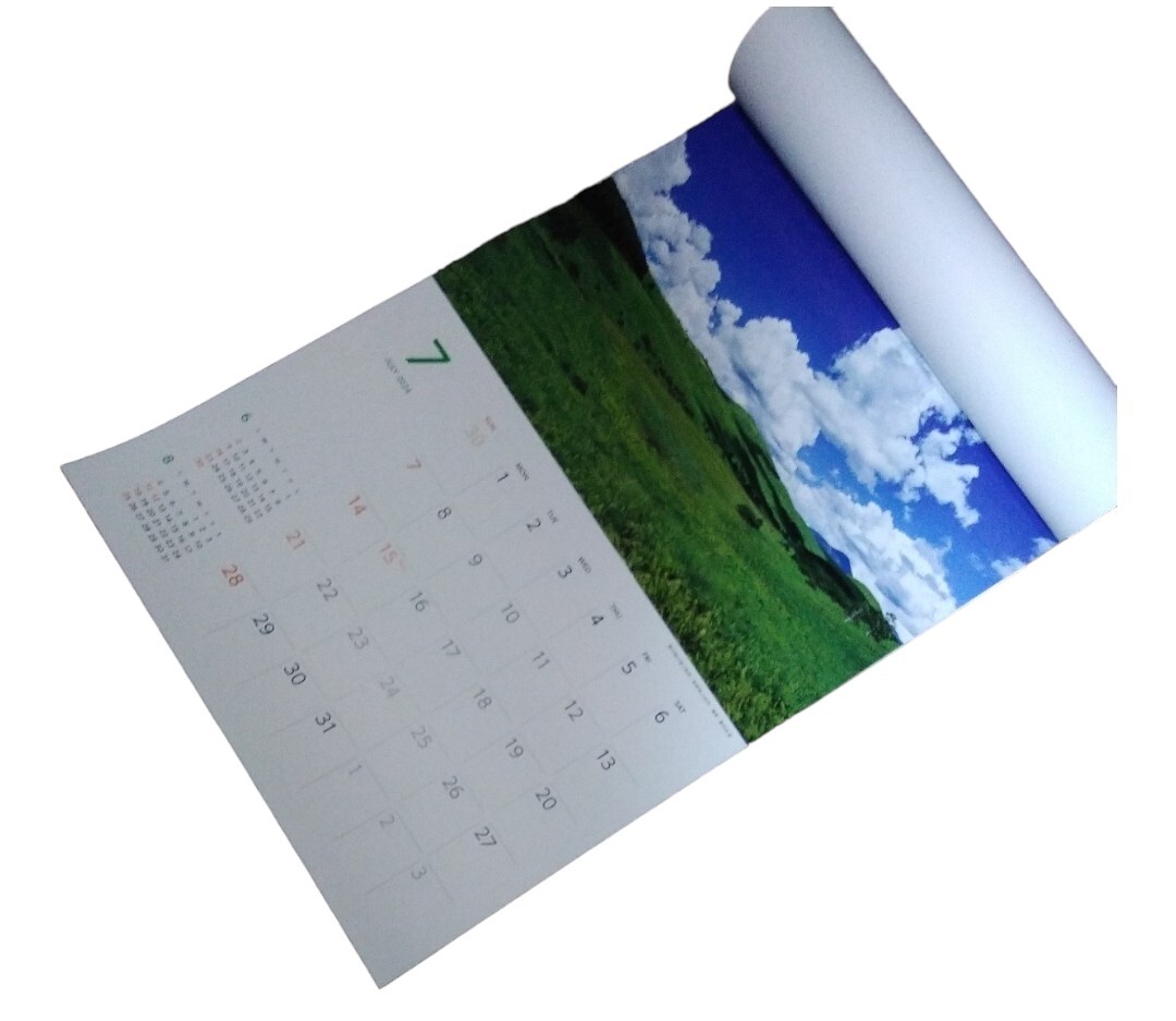 《即決／未使用/非売品》NTT東日本カレンダー2024　東日本の風景写真　カレンダー／2024年(令和6年) 壁掛けカレンダー／縦52.5cm×横36.5cm_画像6