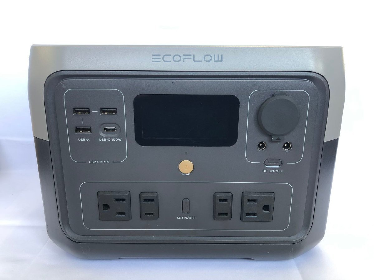 お得品 EcoFlowメーカー直売 ポータブル電源 RIVER 2 Max 512Wh 保証付き バッテリー 急速充電キャンプ 車中泊 エコフロー_画像3