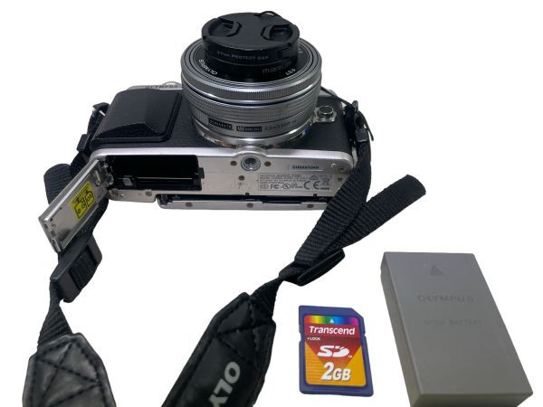 OLYMPUS PEN Lite E-PL7 M.ZUIKO DIGITAL 14-42mm 1:3.5-5.6 40-150mm 1:4-5.6 ミラーレス一眼 カメラ_画像8